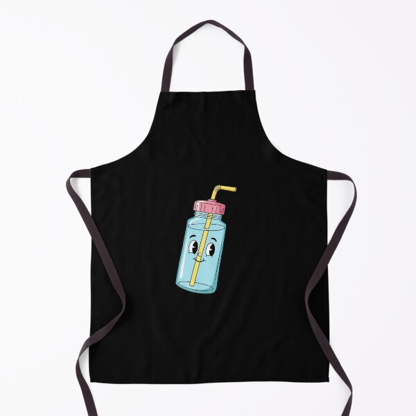Item preview, Retro Water Bottle Cartoon designed and sold by ZapStixDesigns.