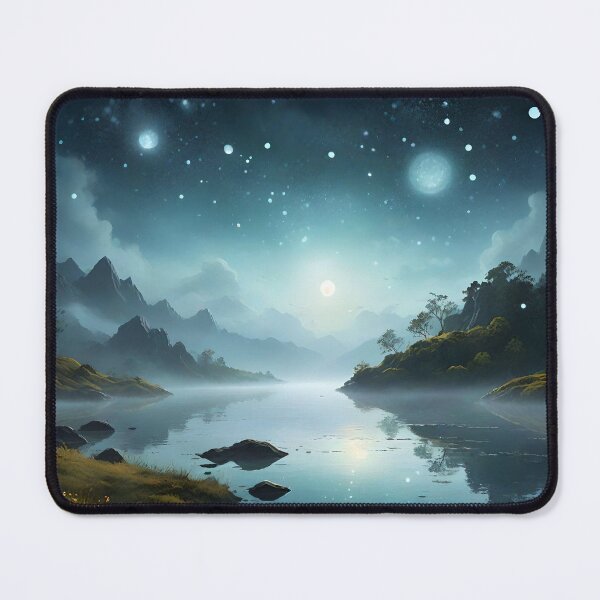 Item preview, Lunar Glow: A Peaceful Night Elegance designed and sold by Vandy Fullam.