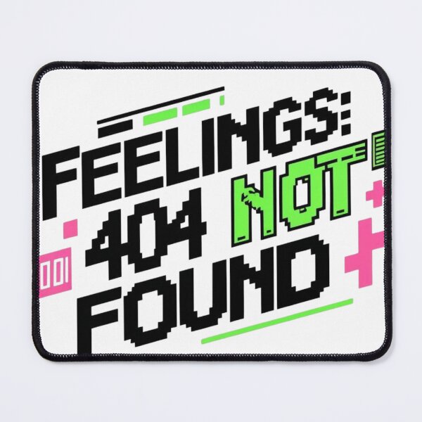 Item preview, Feelings: 404 Not Found – Retro Window Edition designed and sold by OffTrackCo.