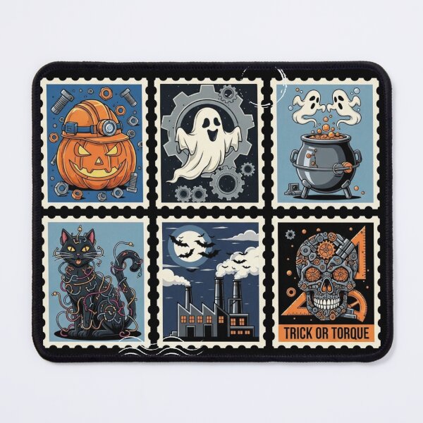 Item preview, Engineer's Halloween Stamp designed and sold by TheBeesForYou.