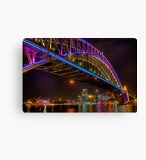 Vivid Bridge Canvas Print