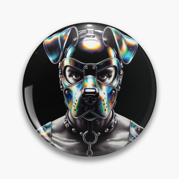 Item preview, Pup Play - CyberPop Pup Gay Leather Bar NYC Pride Graphic Design designed and sold by ItsAKinkThing.