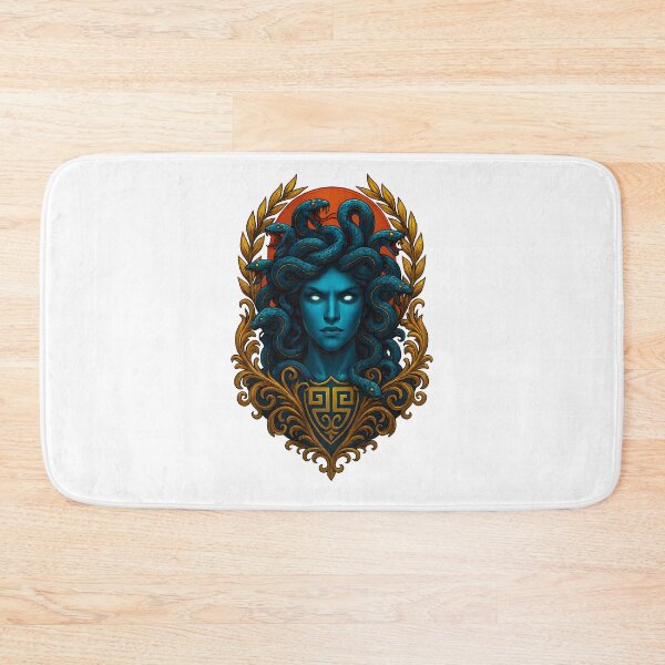 Item preview, Medusa Greek Mythology Snake Hair Goddess Art designed and sold by Shoot-The-Moon.