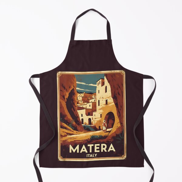 Item preview, A Vintage Travel Illustration of Matera - Italy designed and sold by GoodOldVintage.