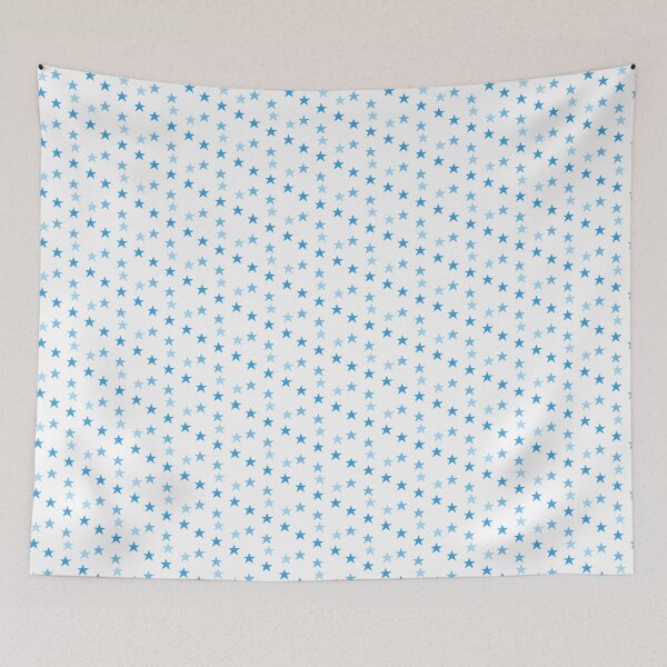 Item preview, Pastel blue stars designed and sold by pinkyfish1010.