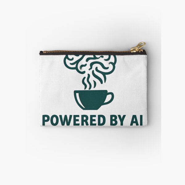 Item preview, Powered by AI (and Coffee) - Funny Tech Humor T-Shirt designed and sold by goodcrystals.