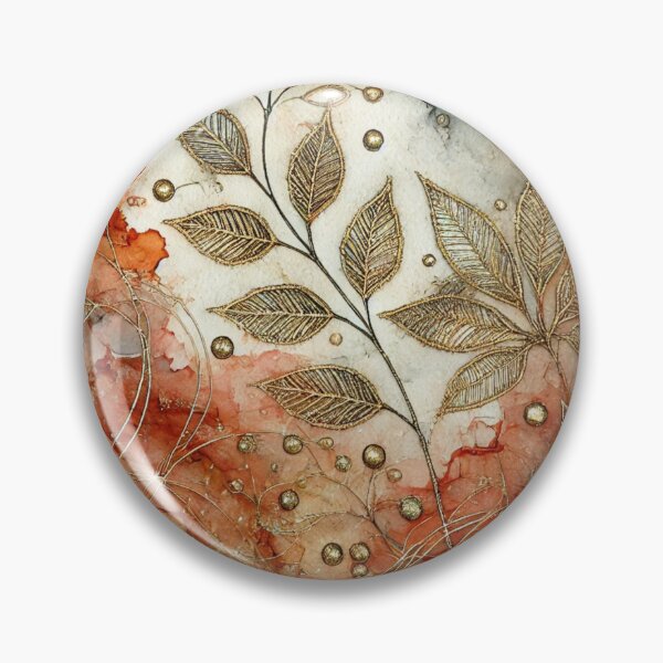 Item preview, Golden Ember Whispers Abstract Art Collection designed and sold by Dream Bloom Gallery.