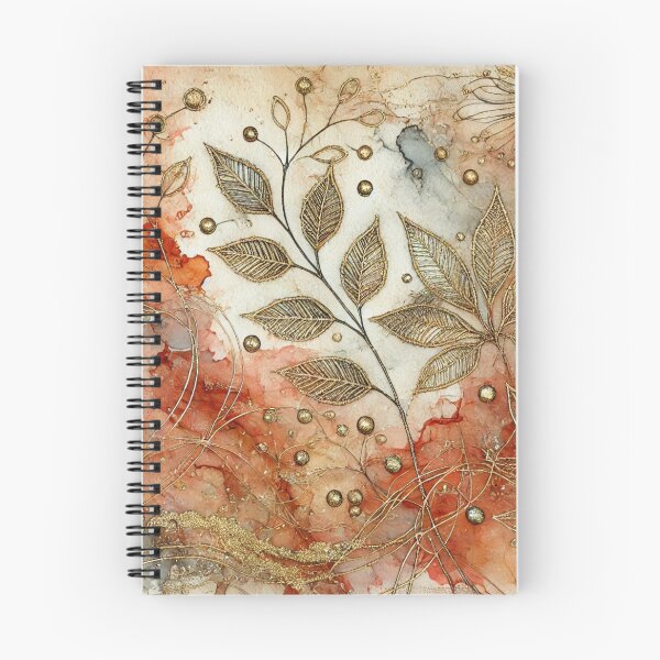 Item preview, Golden Ember Whispers Abstract Art Collection designed and sold by Dream Bloom Gallery.