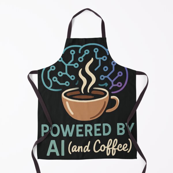 Item preview, AI and Coffee Lover Gift designed and sold by goodcrystals.