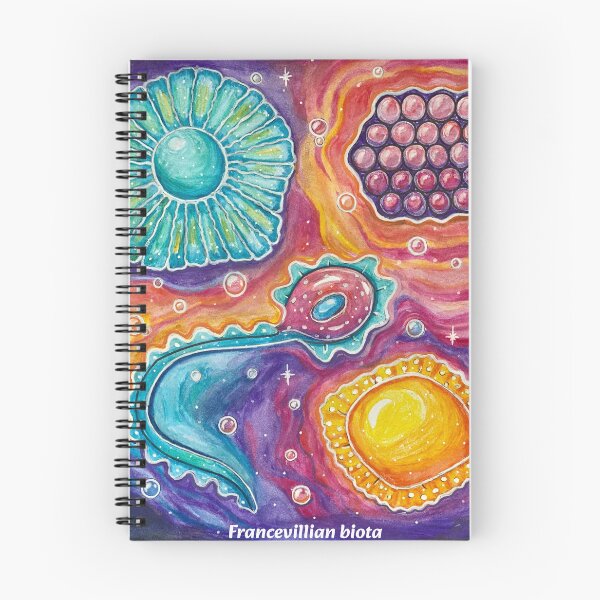 Item preview, Francevillian Biota – First Known Multicellular Life, Hand-Colored Illustration designed and sold by TimeLineArtist.