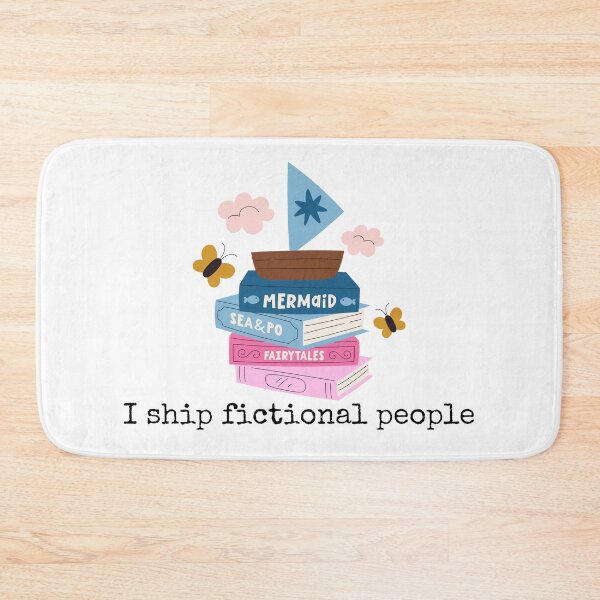Item preview, "I Ship Fictional People" Book Lover & Fandom designed and sold by holaitssher.