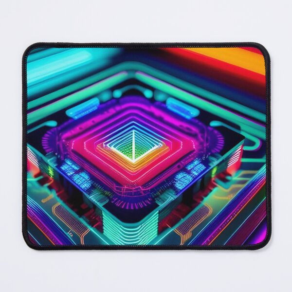 Item preview, City of Algorithms Colorful Abstract Print designed and sold by Esterlane.