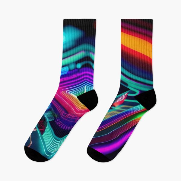 Item preview, City of Algorithms Colorful Abstract Print designed and sold by Esterlane.