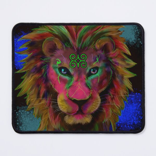 Item preview, Mystic Neon Lion designed and sold by Leviathancraft.