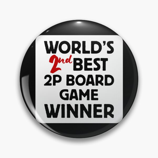 Item preview, Funny Board Game Joke Loser Winner Humor Black designed and sold by TackyTime.