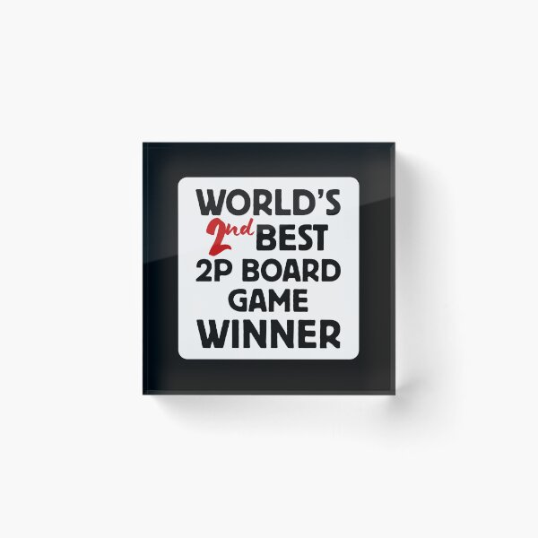 Item preview, Funny Board Game Joke Loser Winner Humor Black designed and sold by TackyTime.
