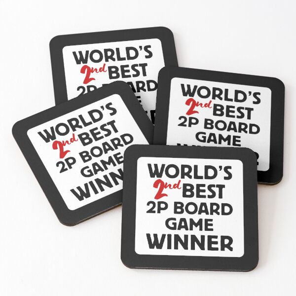 Item preview, Funny Board Game Joke Loser Winner Humor Black designed and sold by TackyTime.