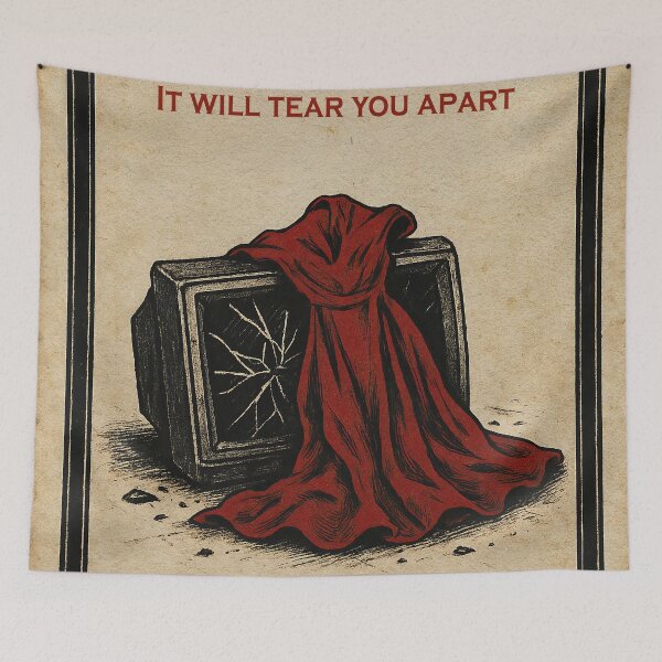 Item preview, The Room is Tearing Tommy Wiseau Apart designed and sold by Wanderdreaming.