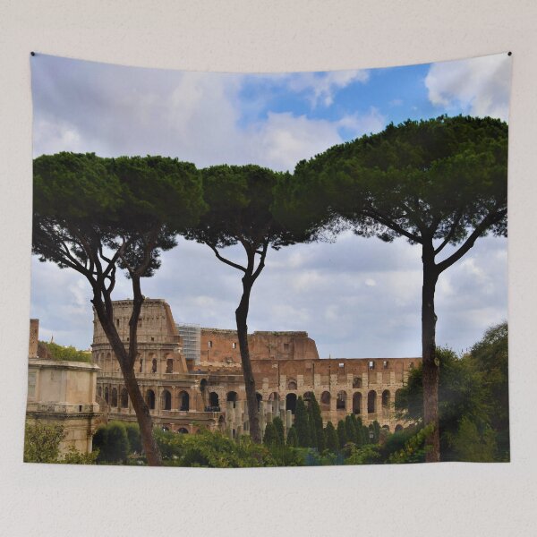 Item preview, Rome Colosseum & Italian Pines – Iconic Italy Travel Photography designed and sold by Cole's Design.