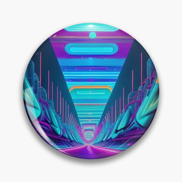 Item preview, Urban Core: Neon Future Digital Abstract designed and sold by Esterlane.