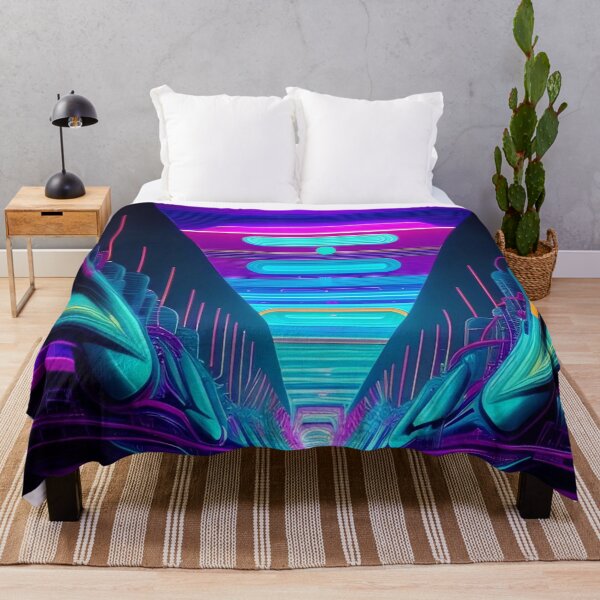 Item preview, Urban Core: Neon Future Digital Abstract designed and sold by Esterlane.