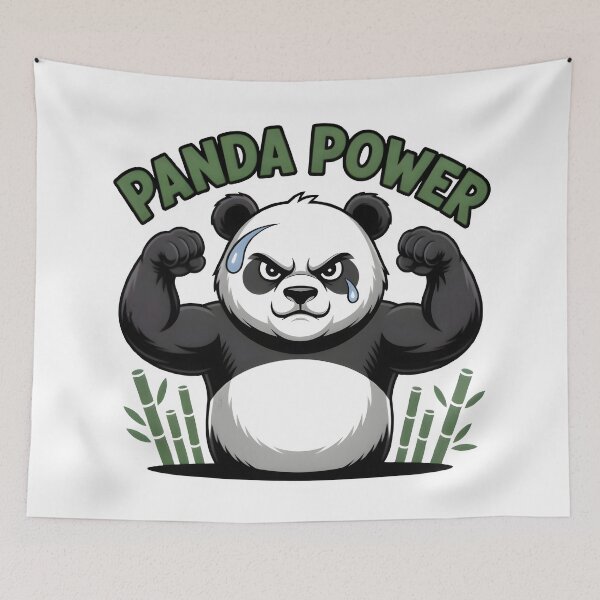 Item preview, Strong Panda Power designed and sold by Matiz3k90.