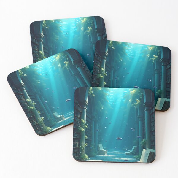 Item preview, Underwater Sanctuary of Knowledge designed and sold by oanaunciuleanu.