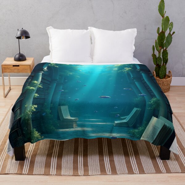 Item preview, Underwater Sanctuary of Knowledge designed and sold by oanaunciuleanu.
