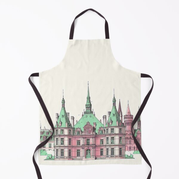 Item preview, French Castle - Modern Chateaucore Aesthetic Wall Art designed and sold by Sugar Wisdom .