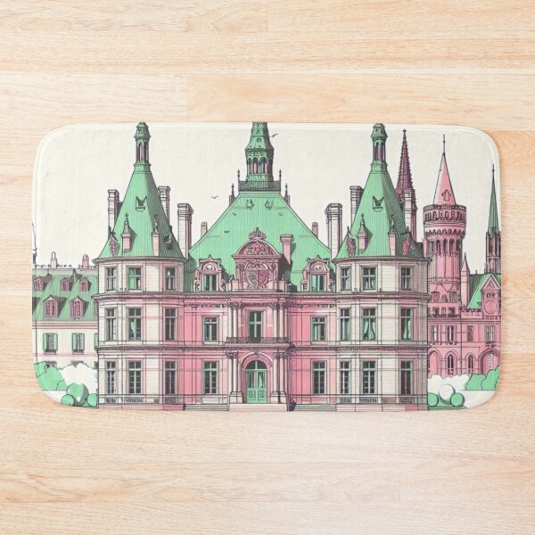 Item preview, French Castle - Modern Chateaucore Aesthetic Wall Art designed and sold by Sugar Wisdom .