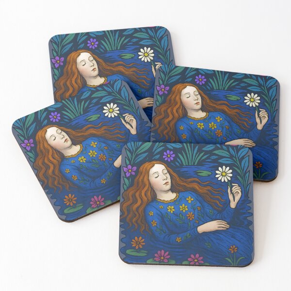 Item preview, Modern Ophelia Drowning Scene Inspired by Millais Painting designed and sold by Shoot-The-Moon.