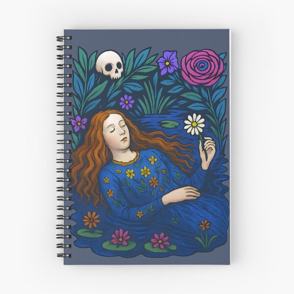 Item preview, Modern Ophelia Drowning Scene Inspired by Millais Painting designed and sold by Shoot-The-Moon.
