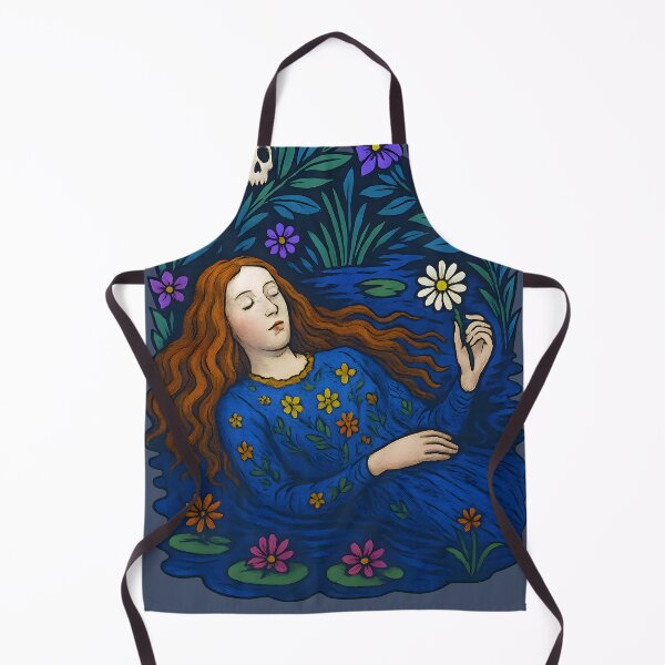 Item preview, Modern Ophelia Drowning Scene Inspired by Millais Painting designed and sold by Shoot-The-Moon.