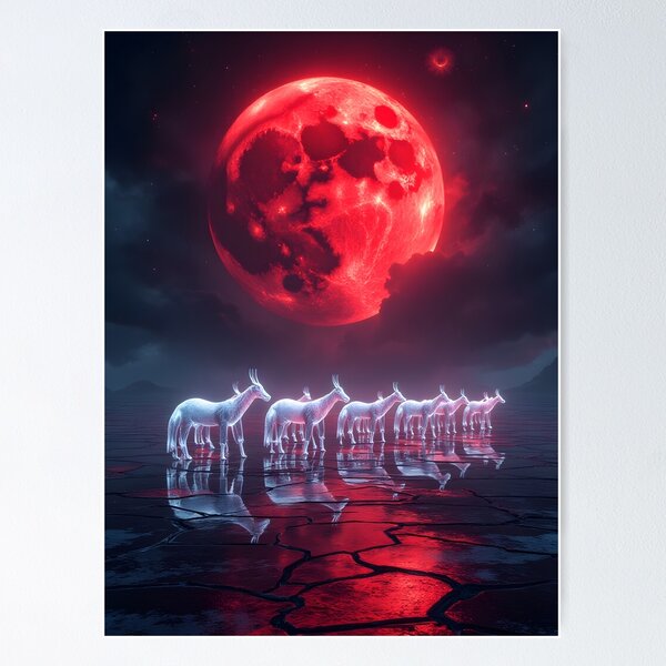 Item preview, Crimson Eclipse: The Phantom Herd designed and sold by oanaunciuleanu.