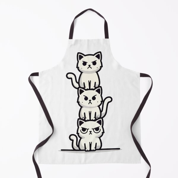 Item preview, Grumpy Cat Totem – Funny Stacked Angry Cats designed and sold by Coffee Lifestyle.