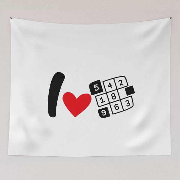Item preview, I love Sudoku designed and sold by ViViTulip.