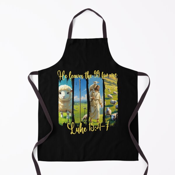 Item preview,  He Leaves the 99 for Me – Lost Sheep Brushstroke Art designed and sold by Illustrated Faith.