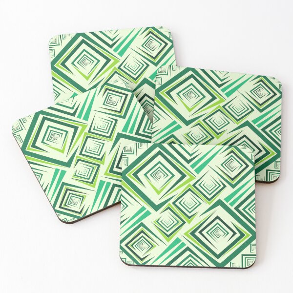 Item preview, Green Abstract Pattern designed and sold by Art of Instine.