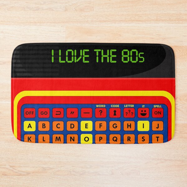 Item preview, I Love the 80s – Retro Speak & Spell Tribute designed and sold by hangmeart.