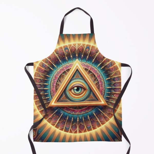 Item preview, Third Eye Awakening – Triangle & Sunburst Symbol designed and sold by ashokreddy343.