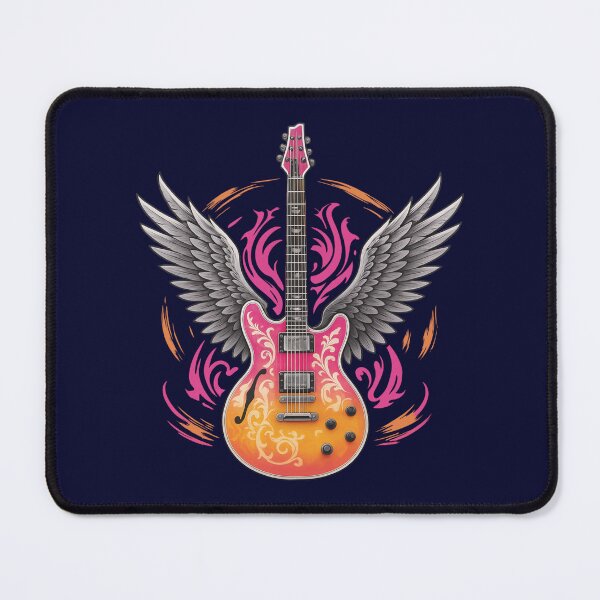 Item preview, Flaming Guitar Wings designed and sold by iamdesigns14.