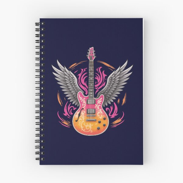 Item preview, Flaming Guitar Wings designed and sold by iamdesigns14.
