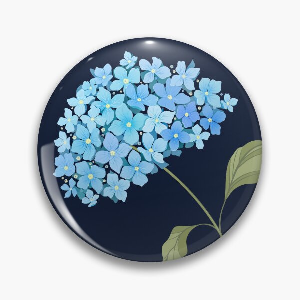 Item preview, Hydrangea blue designed and sold by Avisnanna.