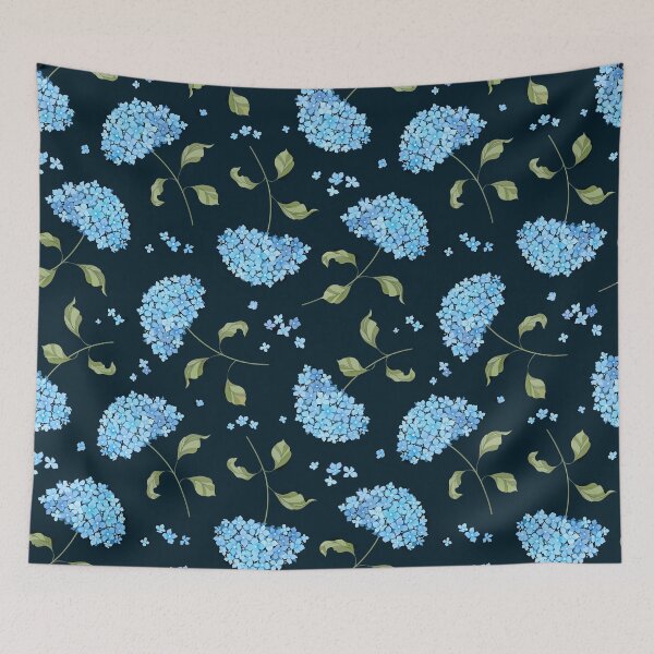Item preview, Hydrangea blue designed and sold by Avisnanna.