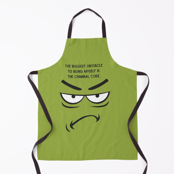 Item preview, The Biggest Obstacle to Being Myself – Dark Humor Quote Design designed and sold by doniaabraham.
