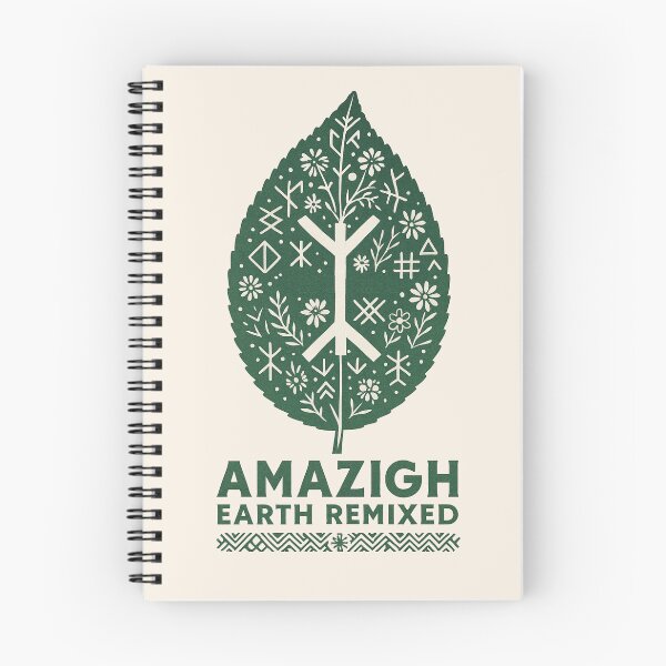 Item preview, Amazigh Earth Remixed – Tribal Eco-Art ⵣ designed and sold by salimarts5dz.