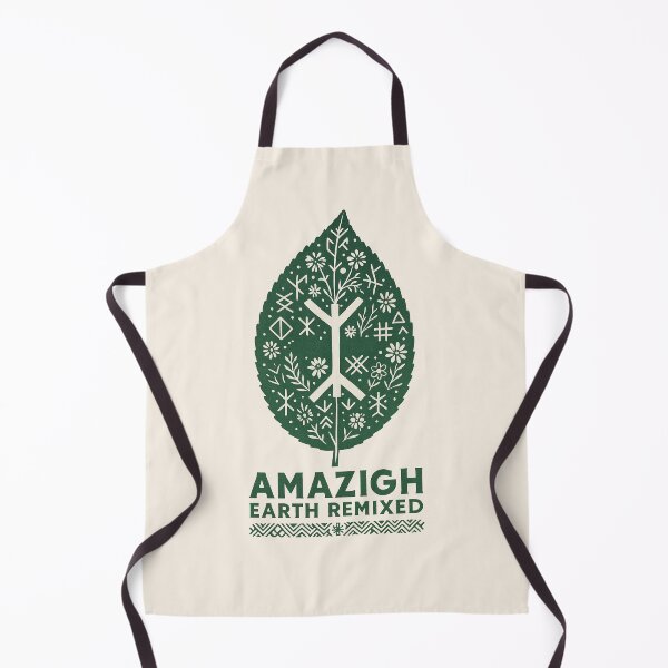 Item preview, Amazigh Earth Remixed – Tribal Eco-Art ⵣ designed and sold by salimarts5dz.