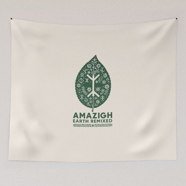 Item preview, Amazigh Earth Remixed – Tribal Eco-Art ⵣ designed and sold by salimarts5dz.