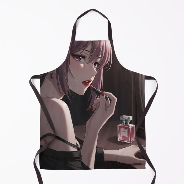 Item preview, Beautifull Waifu with red lips designed and sold by GerwantSHOP.