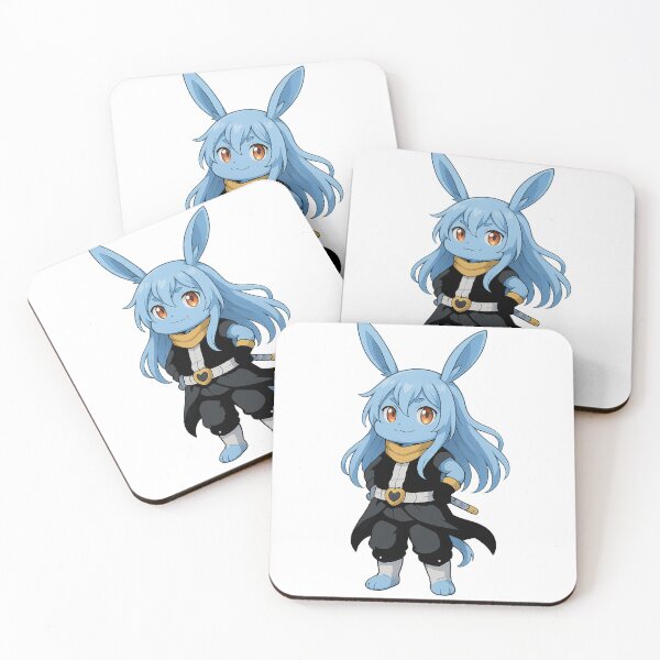 Item preview, Chibi Spirit Warrior – Blue-Haired Fantasy Animal designed and sold by oneskyoneland.